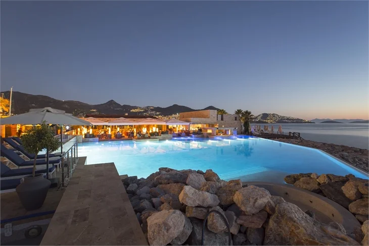 Palmarina Bodrum Zuma'da gün batımı!