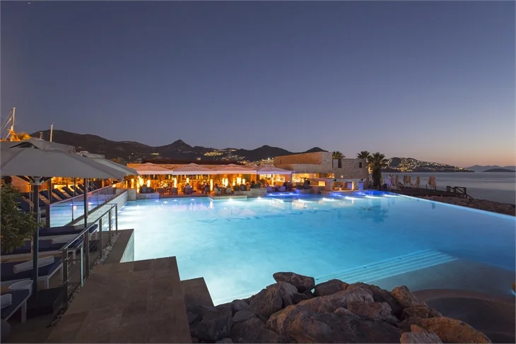 Palmarina Bodrum Zuma'da gün batımı!