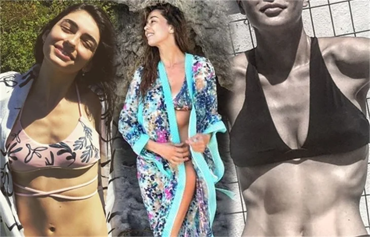 Ünlülerin tatil pozları