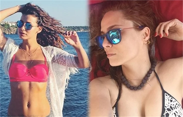 Ünlülerin tatil pozları