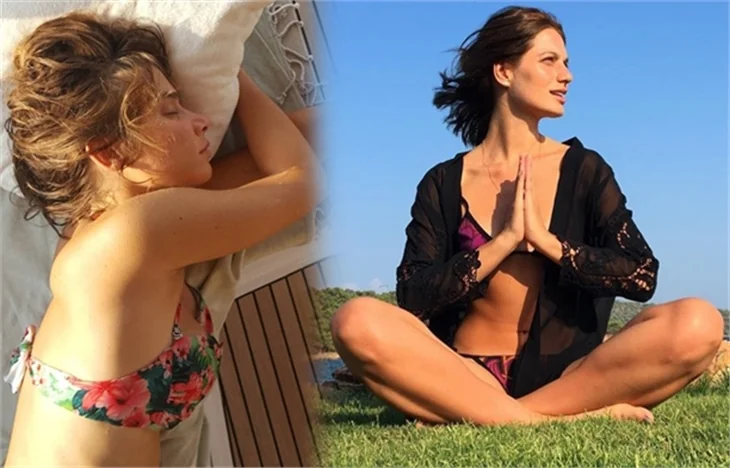 Ünlülerin tatil pozları