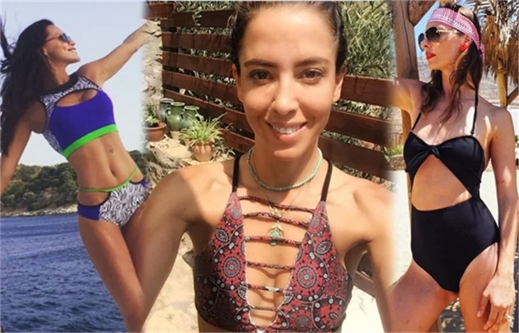 Ünlülerin tatil pozları