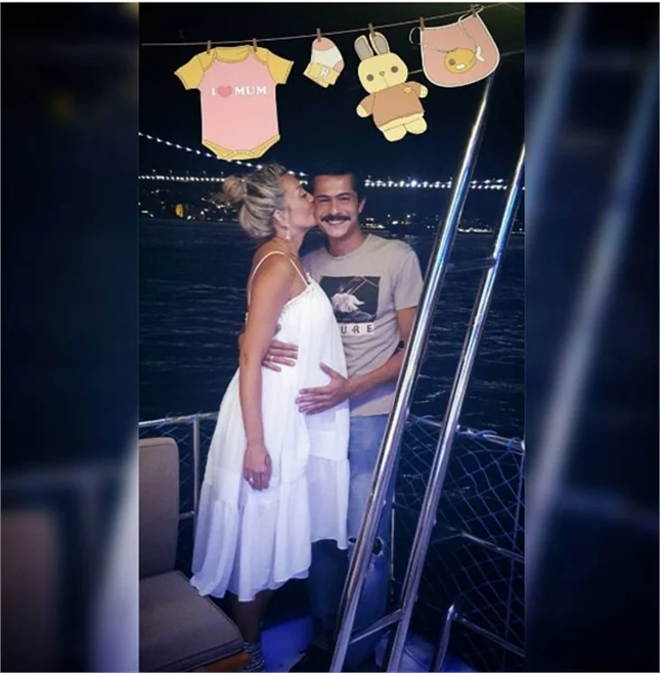 İsmail Hacıoğlu ve Duygu Kaya'dan baby shower partisi