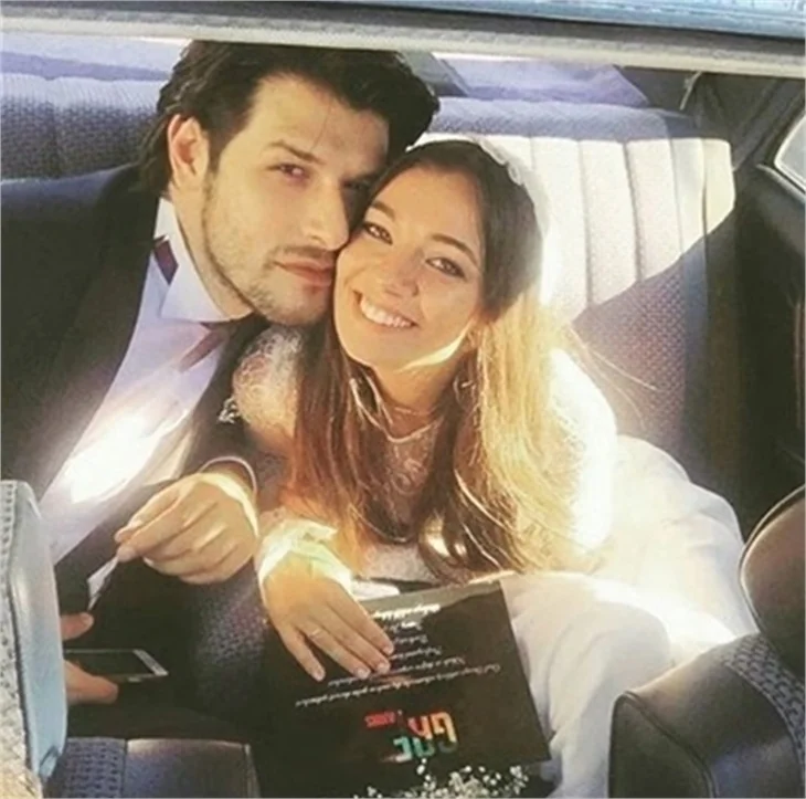 Fırat Albayram ile Ceyda Kasabalı evlendi