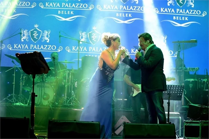 Selami Şahin ve Aşkın Nur Yengi Kaya Palazzo Belek'te!
