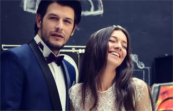 Ceyda Kasabalı ve Fırat Albayram'ın düğününden kareler...
