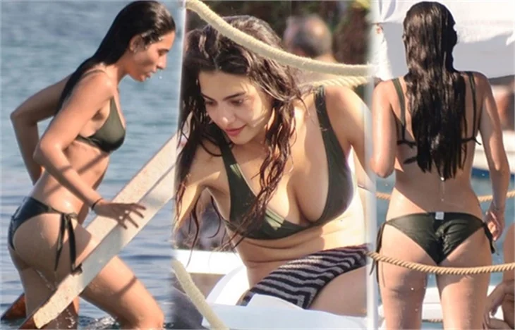 Melisa Aslı Pamuk fiziğiyle büyüledi!