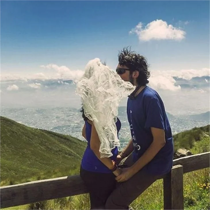 Bu balayı Instagram'ı salladı!