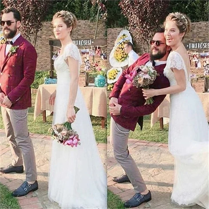Burcu Biricik ve Emre Yetkin evlendi
