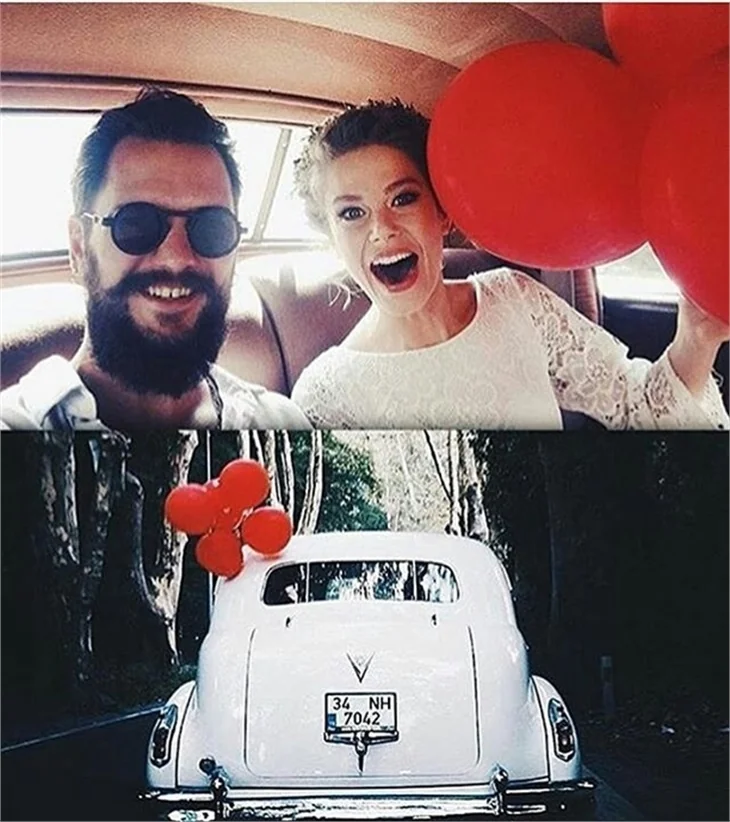 Burcu Biricik ve Emre Yetkin evlendi