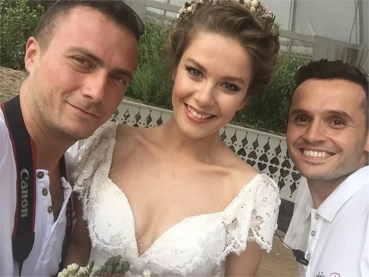Burcu Biricik ve Emre Yetkin evlendi
