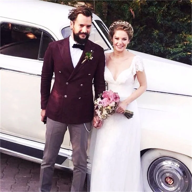 Burcu Biricik ve Emre Yetkin evlendi