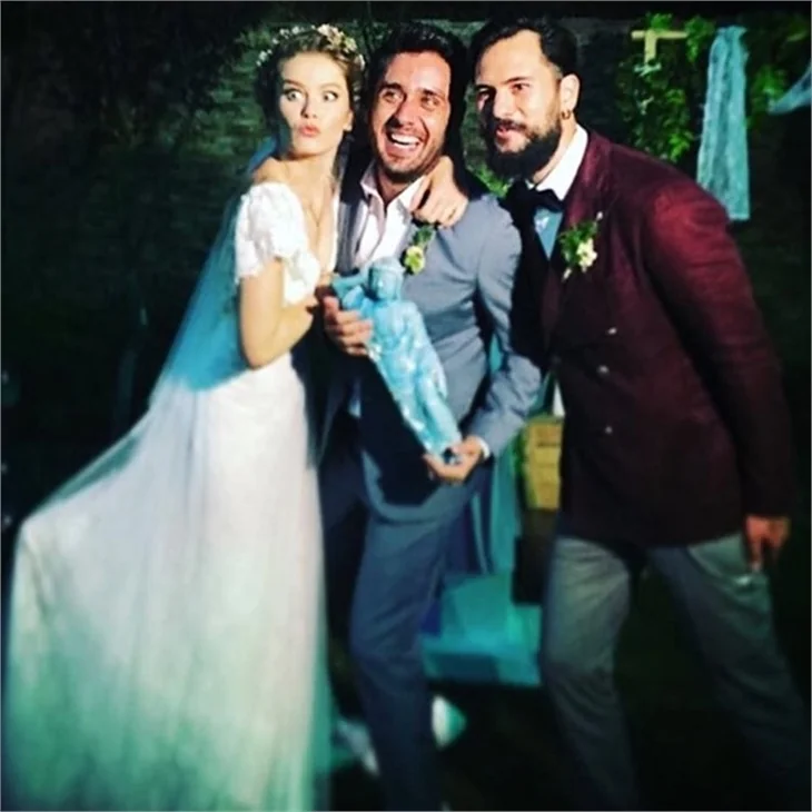 Burcu Biricik ve Emre Yetkin evlendi
