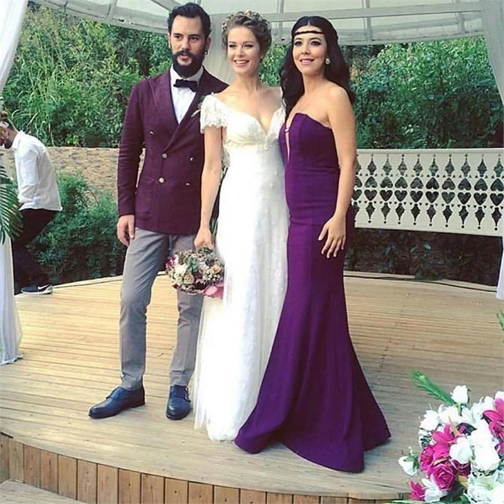 Burcu Biricik ve Emre Yetkin evlendi