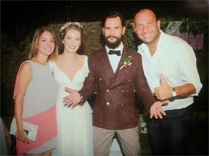 Burcu Biricik ve Emre Yetkin evlendi