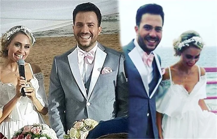 Sertan Erkaçan ve Melis Bayatlı evlendi