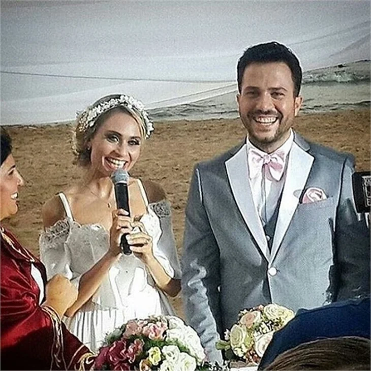 Sertan Erkaçan ve Melis Bayatlı evlendi