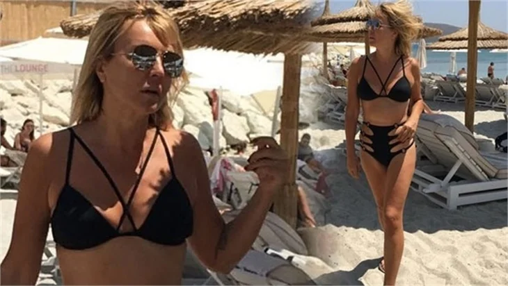 Seda Akgül, boşanma sonrası tatilde..