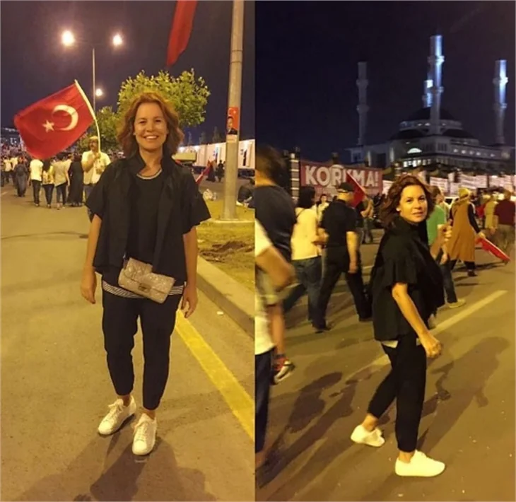 Ünlü isimler 'Demokrasi nöbeti'nde!