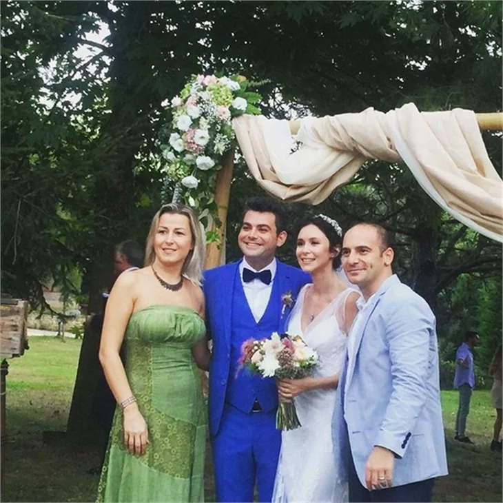 Murat Eken ve Gizem Önen evlendi
