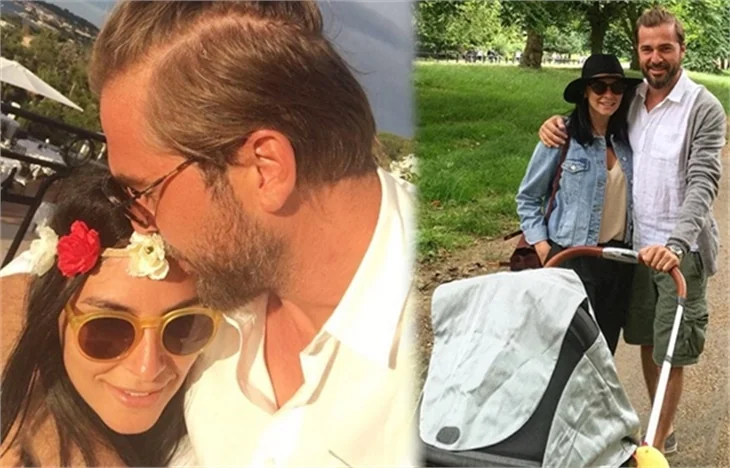 Engin Altan Düzyatan eşi ve oğluyla tatilde