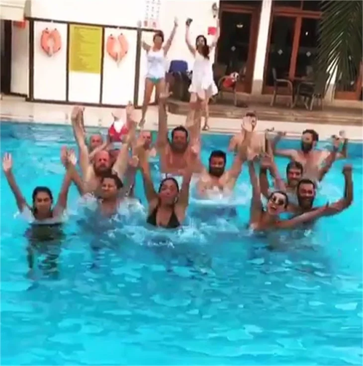 Beyaz'dan ekibe tatil jesti