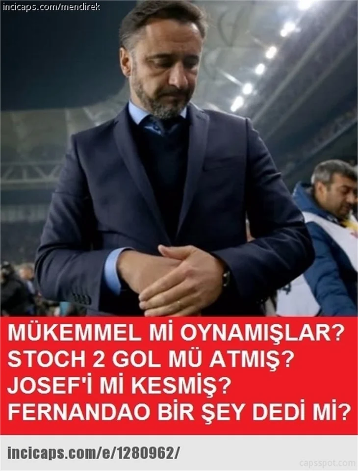 Fenerbahçe-Grasshoppers maçı sonrası caps yağdı!