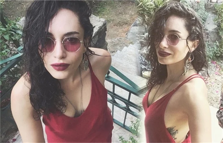 Hande Doğandemir'den sınırları zorlayan paylaşım