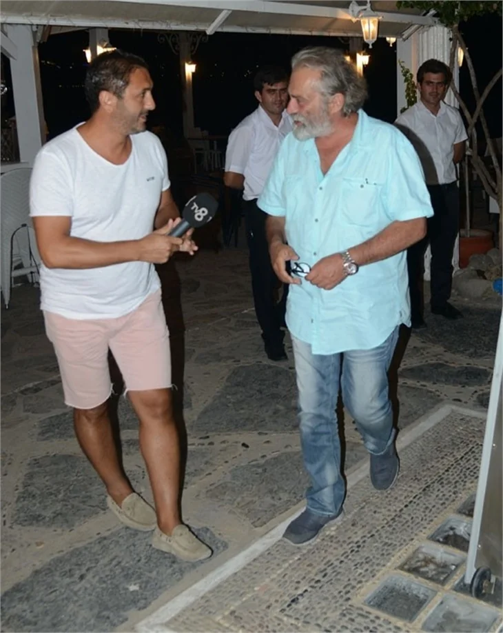 Haluk Bilginer ve eski eşi Aşkın Nur Yengi akşam yemeğinde