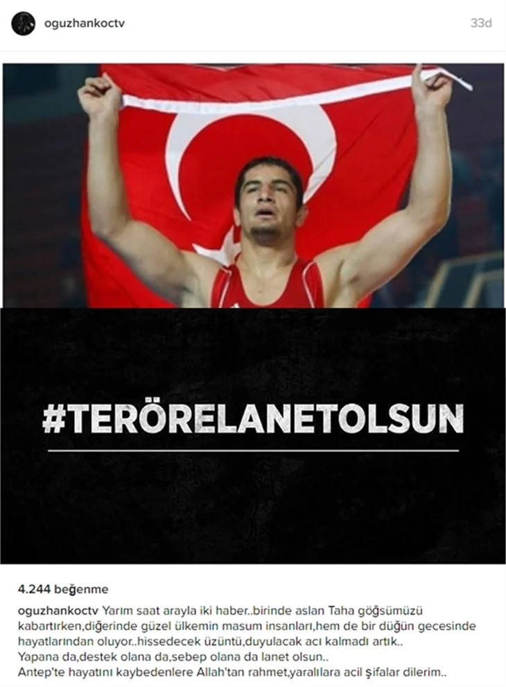 Ünlülerden Gaziantep'teki saldırıya sert tepkiler