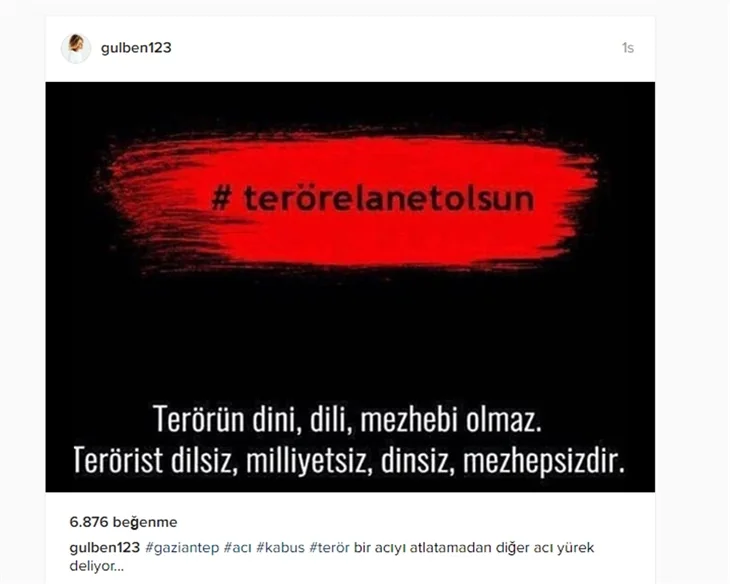 Ünlülerden Gaziantep'teki saldırıya sert tepkiler