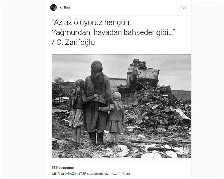 Ünlülerden Gaziantep'teki saldırıya sert tepkiler