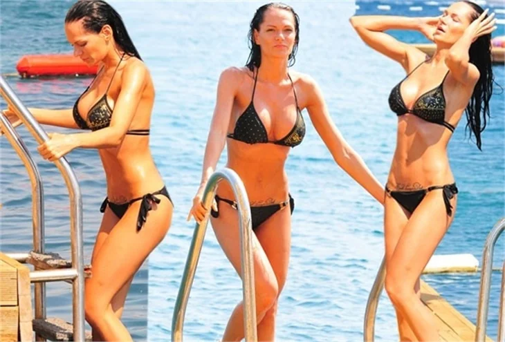 O Ses Bianca Dudaksız Bodrum tatilinde!