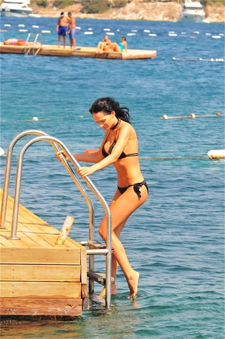 O Ses Bianca Dudaksız Bodrum tatilinde!