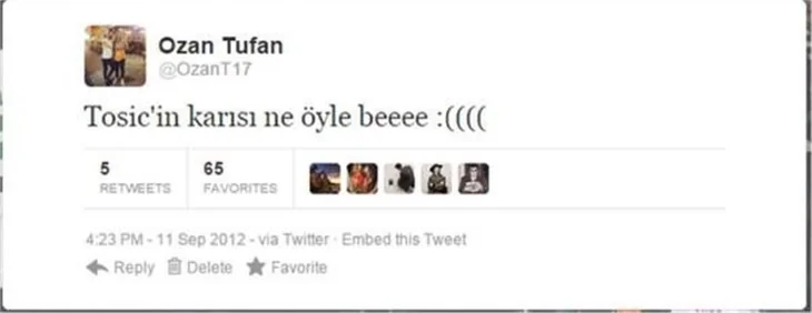 Ozan Tufan, Jelena Karleusa'in fotoğrafını beğendi