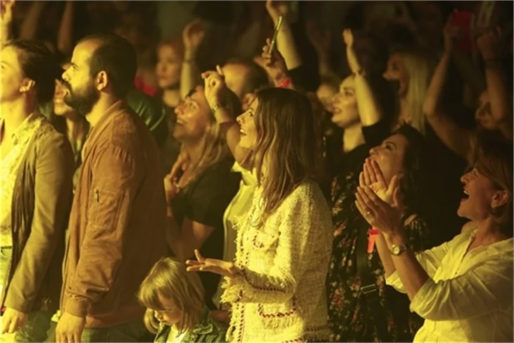 Tarkan konserine ünlü akını!