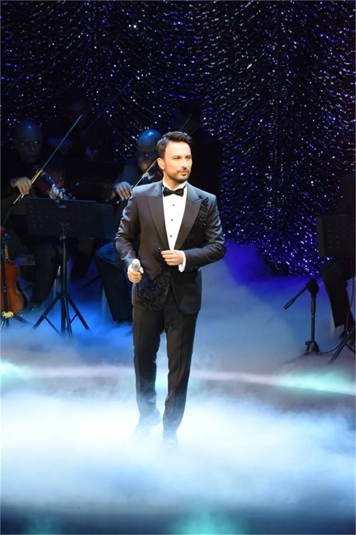 Tarkan konserine ünlü akını!