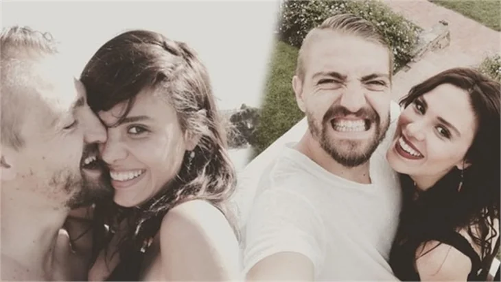 Caner Erkin ve Şükran Ovalı'nın mutluluğu