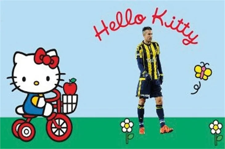 Hello Kitty Fenerbahçe'ye sponsor oldu sosyal medya yıkıldı!