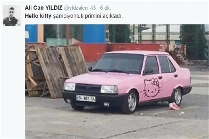 Hello Kitty Fenerbahçe'ye sponsor oldu sosyal medya yıkıldı!