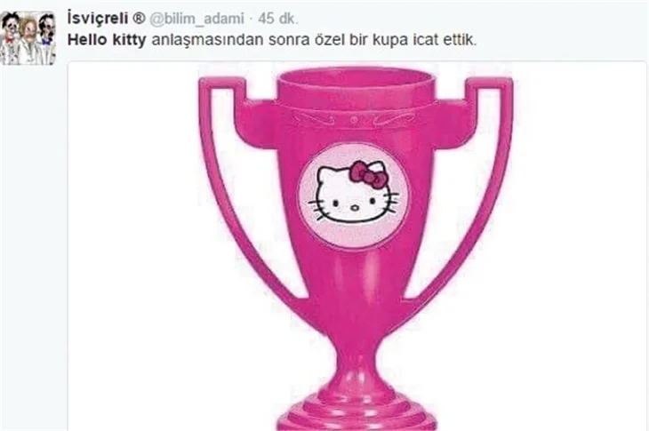Hello Kitty Fenerbahçe'ye sponsor oldu sosyal medya yıkıldı!