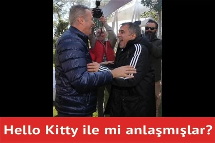 Hello Kitty Fenerbahçe'ye sponsor oldu sosyal medya yıkıldı!