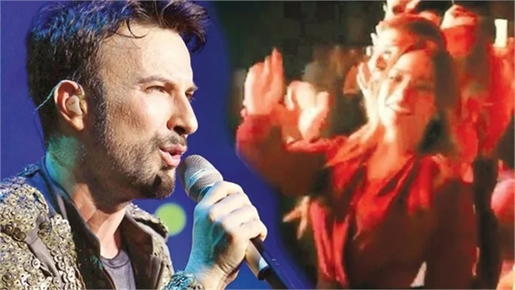 Tarkan eşini oynattı!