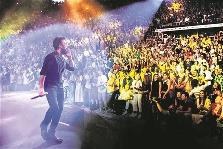 Tarkan eşini oynattı!