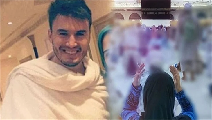 Mustafa Ceceli eşiyle birlikte hacca gitti