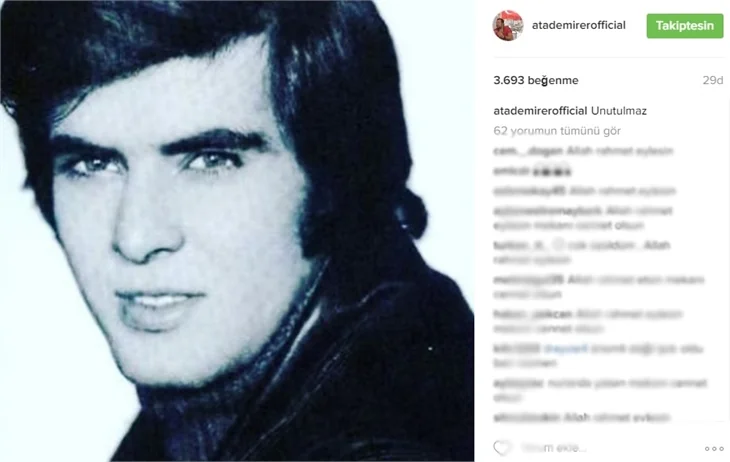 Ünlülerden Tarık Akan'a veda mesajları..