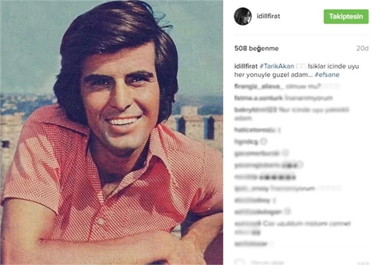 Ünlülerden Tarık Akan'a veda mesajları..