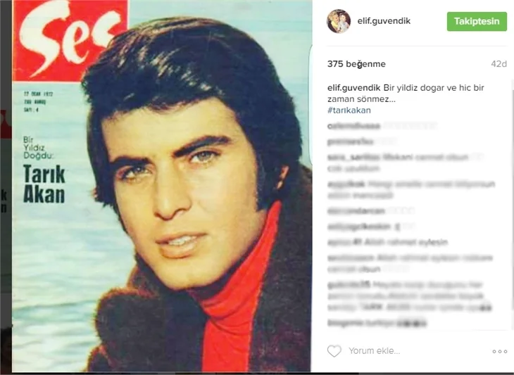 Ünlülerden Tarık Akan'a veda mesajları..