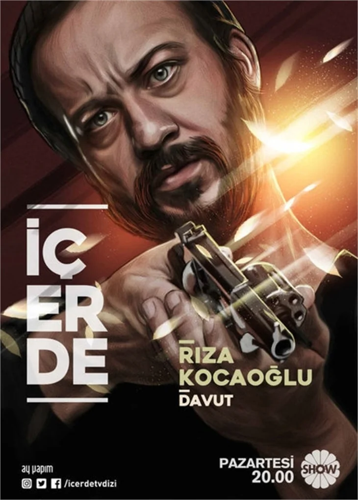 'İçerde'ye illüstrasyon afiş!