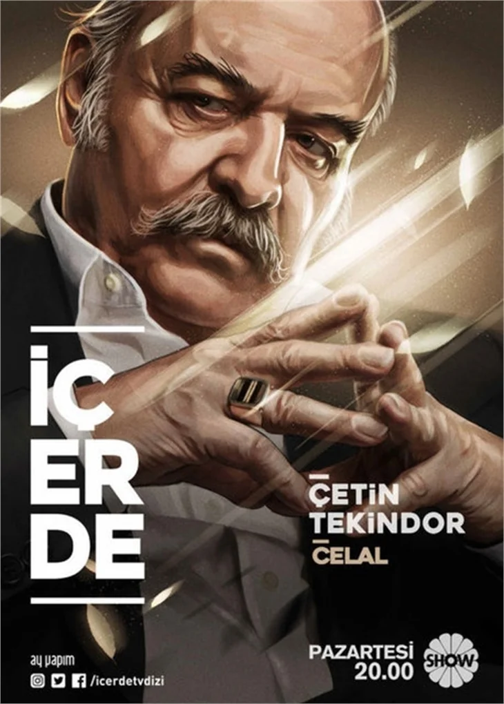 'İçerde'ye illüstrasyon afiş!